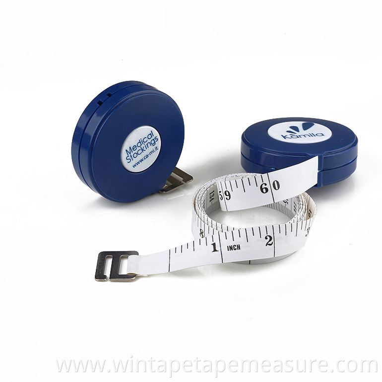 Body Measuring Mini Retractable Seamstress Tape Measure Used for Body